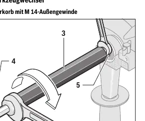 Werkzeugwechsel