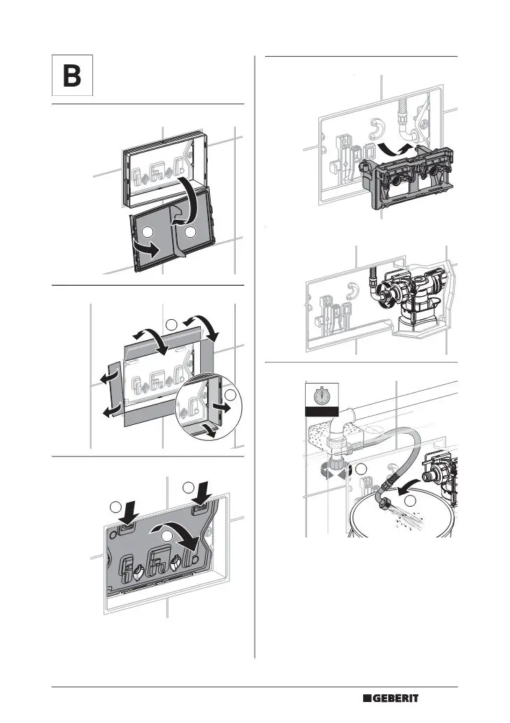 Montage des Rahmens für Sigma 8 cm