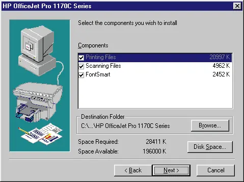 Software-Installationskomponenten