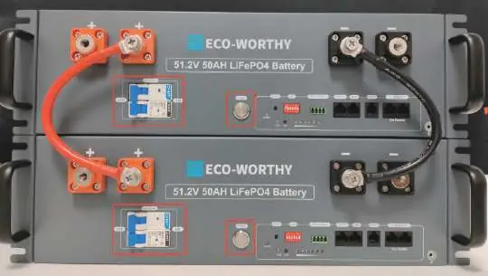 Parallelschaltung der Batterien