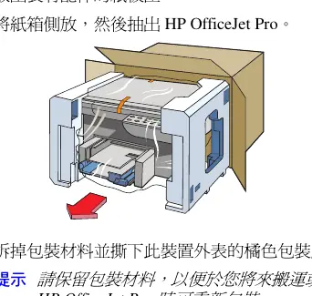 Auspacken des HP OfficeJet Pro