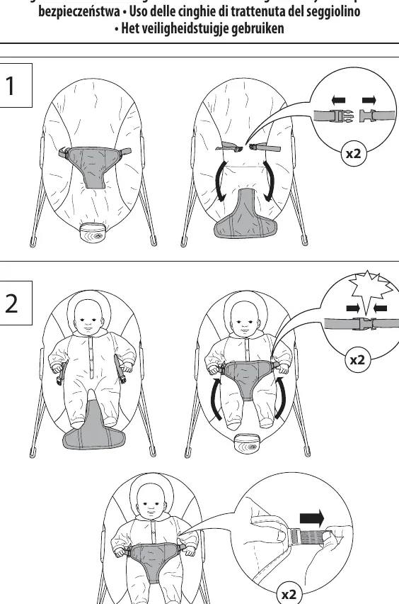 Verwendung des Sicherheitsgurtes