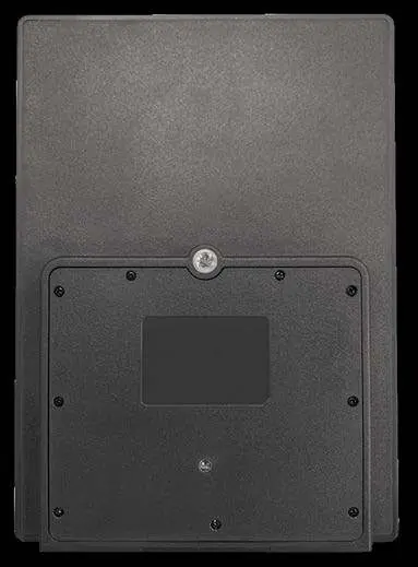 Rückansicht des Solarpanels