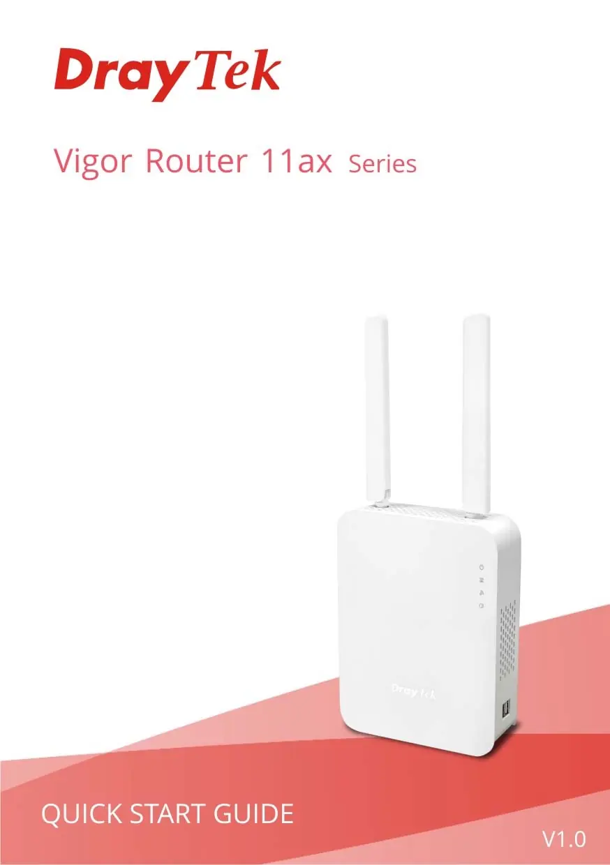 DrayTek Vigor Router 11ax Serie