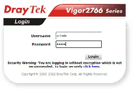 Login-Bildschirm