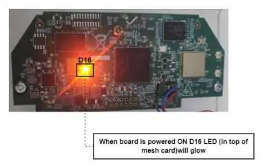 LED D16 Statusanzeige
