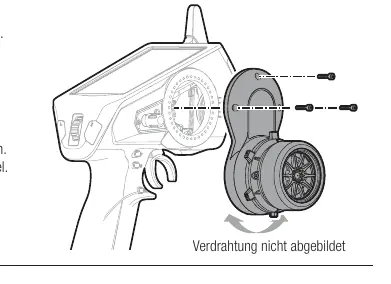 Dropdown-Steuerrad Anpassung