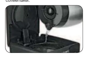 Befüllen des Wassertanks