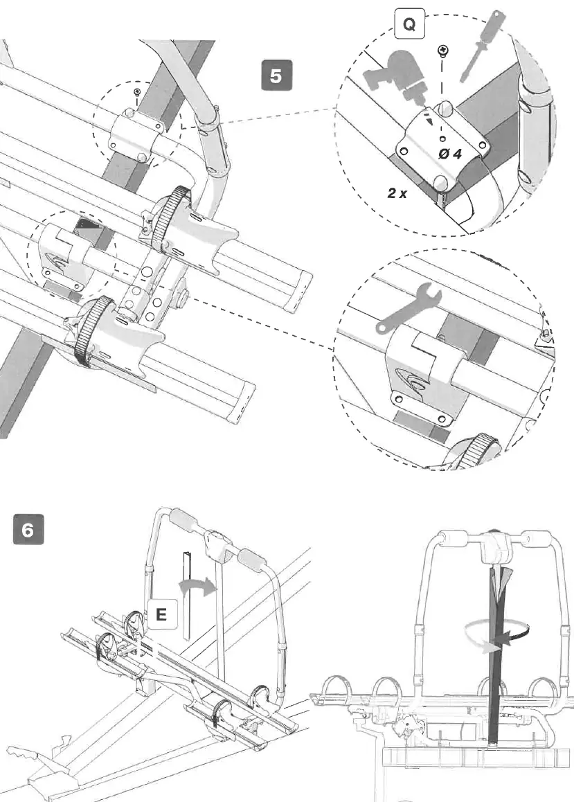Montageschritte 5 und 6
