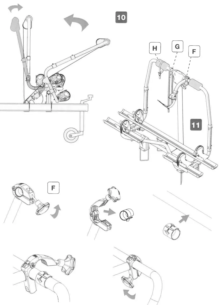 Montage der Bike-Blocks
