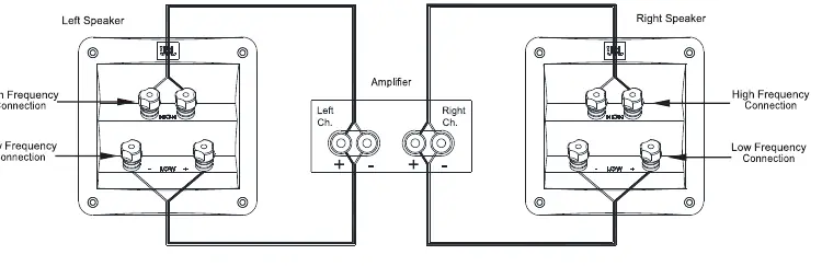 Bi-Wire-Verbindung