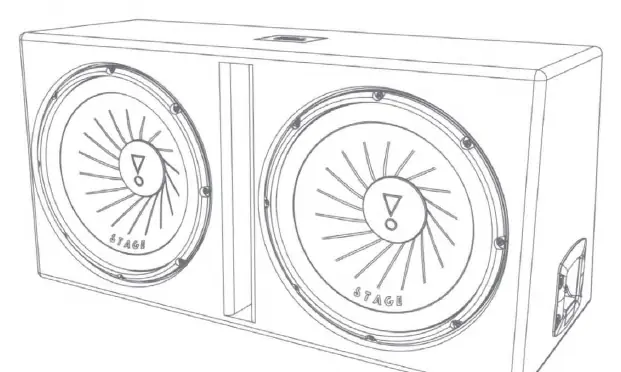 JBL STAGE 1200D Subwoofer