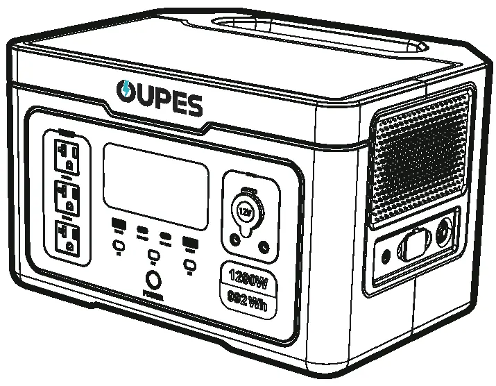 OUPES Exodus 1200 Powerstation