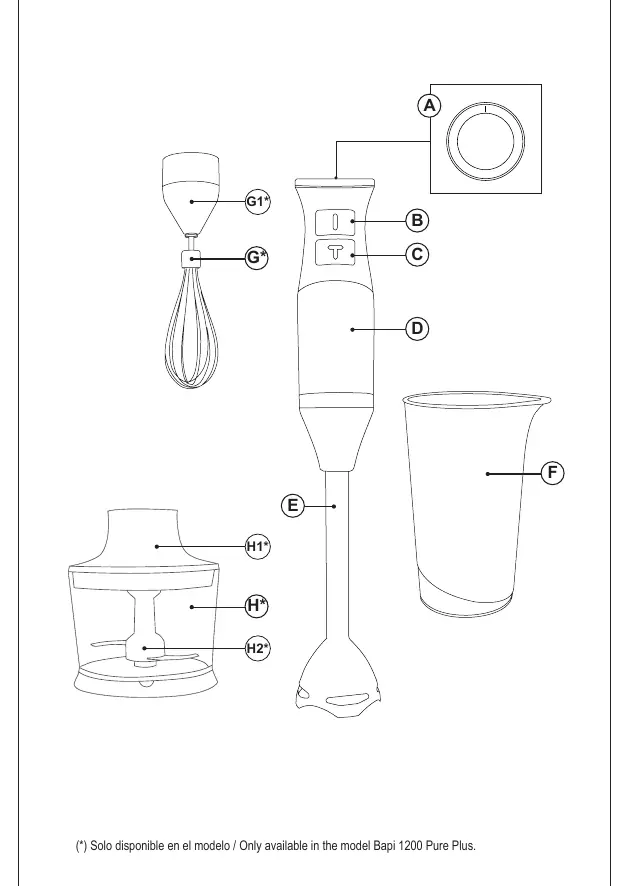 Diagramm der Geräteteile