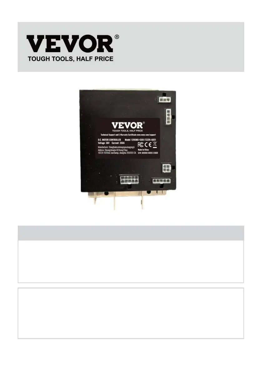 VEVOR 1206MX-4301 Motorsteuerung