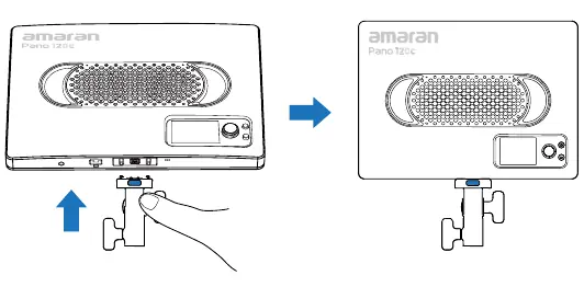 Installation des Ace Lock Adapters