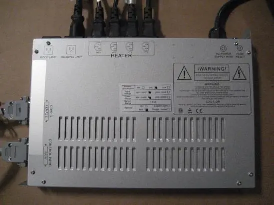 Anschlüsse der Power Supply Box