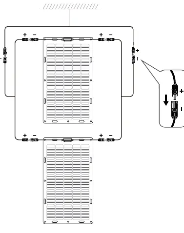 Parallelschaltung von Solarpanels