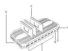 Diagramm der Anschlüsse und Komponenten