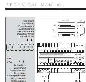 Anschlussdiagramm für das Netzteil 1210A
