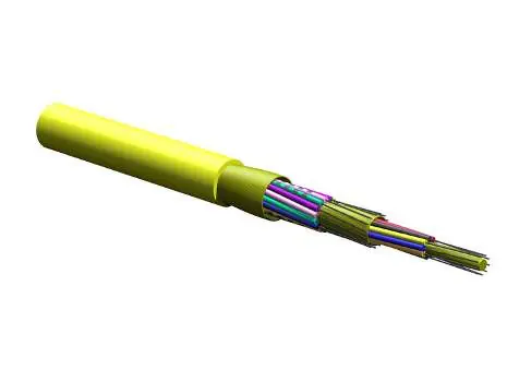 Aufbau des MIC Glasfaserkabels