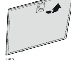 Ausbau des Fettfilters (Fig. 2)