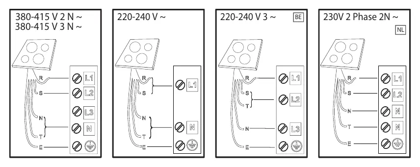 Elektrische Anschlussdiagramme