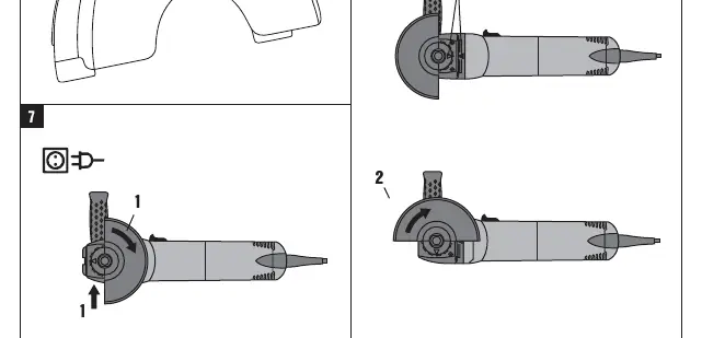 Montage und Einstellung der Schutzhaube