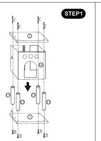 Montageschritt 1