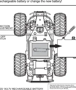 Fahrzeug-Diagramm mit Lenkungsjustierung