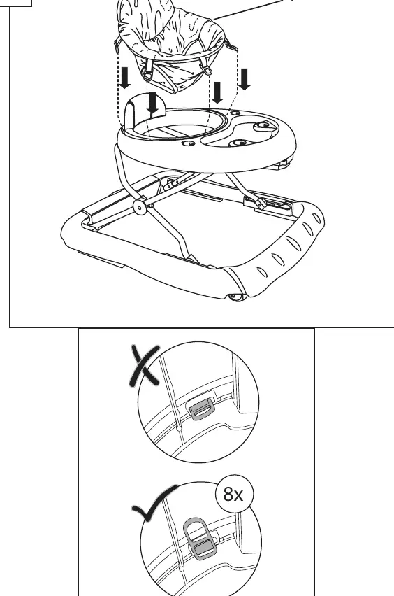 Schritt 4: Sitzpolsterbefestigung