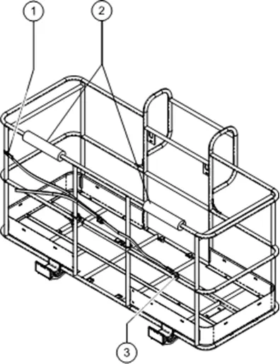 Installation der Plattformpolsterung und Klemme