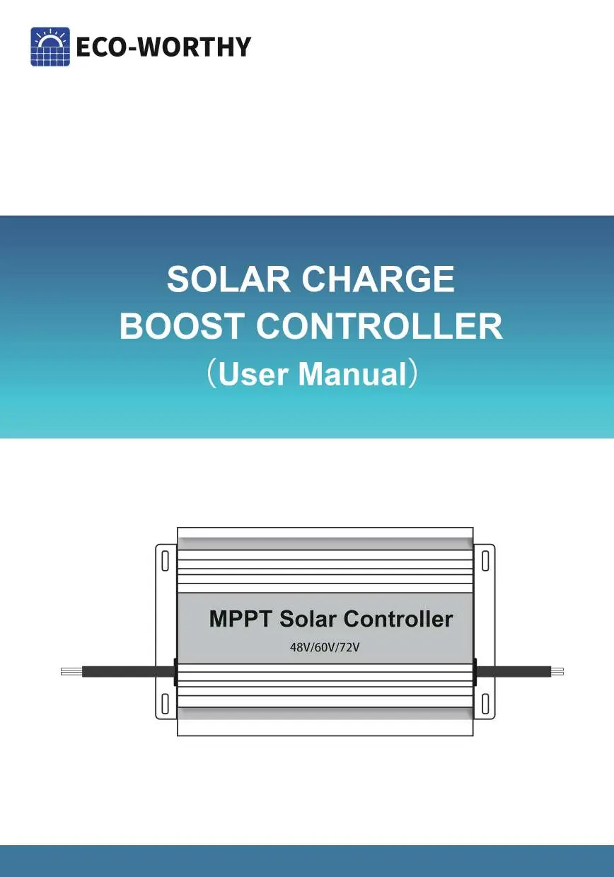 ECO-WORTHY Solar Charge Boost Controller