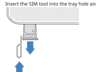 Einlegen der SIM-Karte