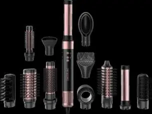 Cecotec CeramicCare 12in1 AirGlam und Zubehör