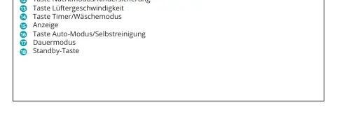 Reinigung des Filters (I und J)