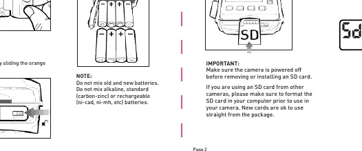 Batterieinstallation