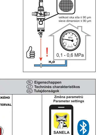 Technische Parameter und Einstellmöglichkeiten