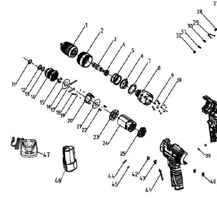 Explosionszeichnung 12SD2-25RC.1A