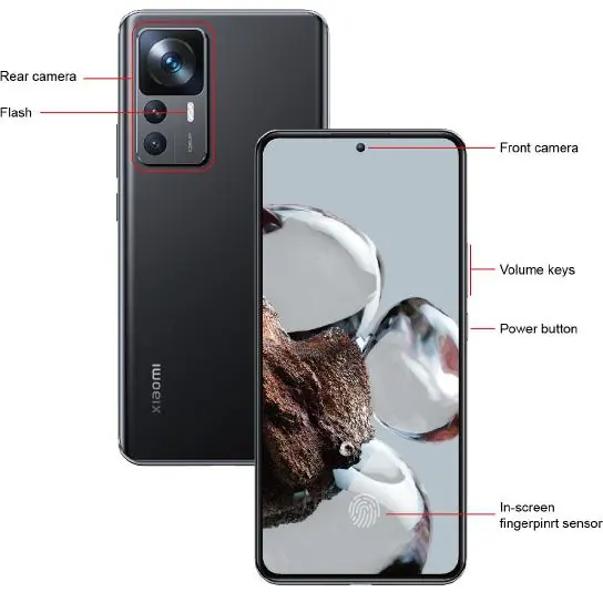 Design und Tastenbelegung des Xiaomi 12T