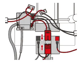 Anschluss der Batterie