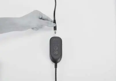 Anschluss des Controllers an die Heizdecke