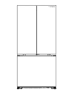 Furrion 18 Cu.ft. 12V French Door Kühlschrank