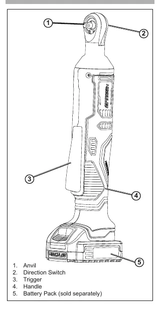 Funktionen des Hercules 12V Ratschenschraubers