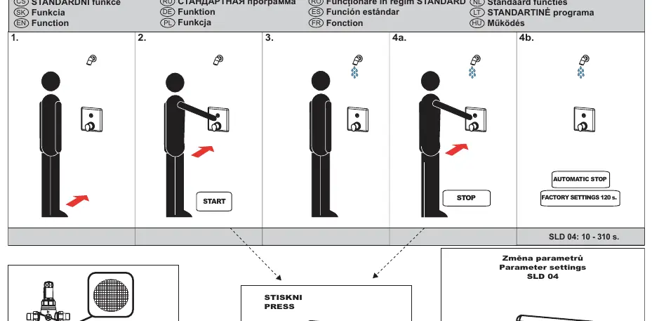 Funktionsweise des Piezo-Tasters