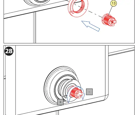 Thermostat-Einstellung