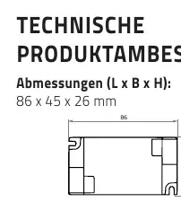 Produktabmessungen
