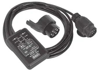Sealey TST22 12V 13-Pin Anhängersteckdosen-Tester mit Zubehör