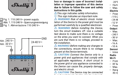 Schaltplan für 110-240V AC Stromversorgung