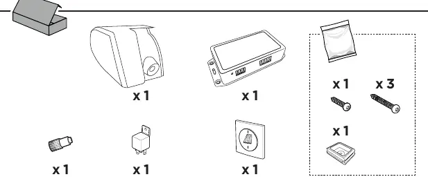 Lieferumfang des Motor Kits